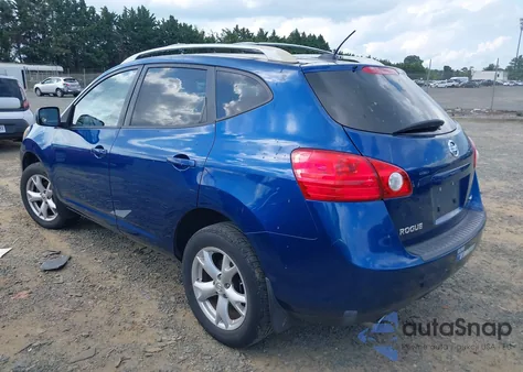 2008 Nissan Rogue Sl from USA, damaged, VIN JN8AS58V68W134083